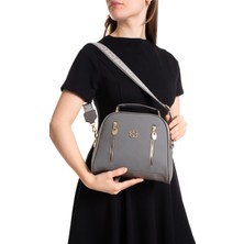 Newish Polo Kadın Kumaş Uzun Askılı El ve Omuz Çantası – NEWPOLO373