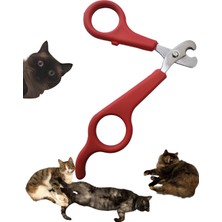 Jouis Kedi Tırnak Makası Çelik Ergonomik Tutuş Evcil Hayvan Köpek Tırnak Makası (Garantili)