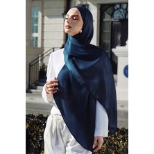 Olcay Ipek Organze Abiye Şal Lacivert 105