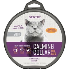 Sentry Pet Care Sentry Kediler Için Sakinleştirici Yaka, Uzun Ömürlü Feromon Yaka Kedileri 30 Gün Sa