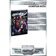 Manifest Koleksiyon Kartları Amatör – 6 Kartlık Kutu