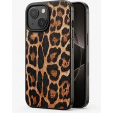 Anka Cep Cep Telefonu Aksesuarları Iphone 14 Kılıf Leopar Desenli Lüks Tasarım Esnek ve Dayanıklı Arka Kapak
