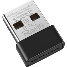 Vintessy AC650 Mbps Dual-Band Nano USB Adaptör - Kompakt Tasarım