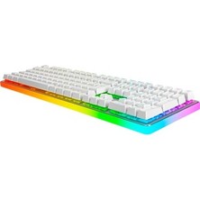 Vintessy Beyaz Mekanik Gaming Klavye, Rgb Aydınlatmalı