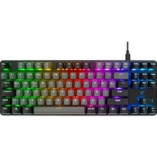 Vintessy USB Rgb Backlight Mekanik Klavye, 87 Tuşlu Tkl