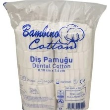 Vintessy Dişçi Pamuğu 10 mm 500'LÜ Paket