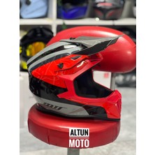 Mts Prohelmet Enduro Cross Motosiklet Kaskı ( Orijinal )
