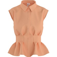 Hype Drop Hdundıne Sl Pleated Shırt 32001066 Kadın Gömlek Bluz