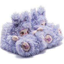 Twigy Lingo Kadın Hayvanlı Panduf Mor 36/41