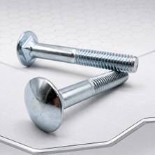 TKÇ 1/4 x 70 Ölçülü 100 Parça Kasa Montaj Civatası