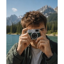 1080P Hd Mini Dijital Kamera IPS Ekranlı Taşınabilir Fotoğraf Makinesi - MOVERA9119-2031