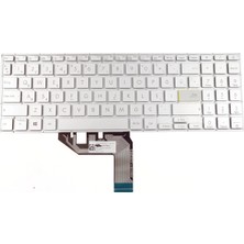 LineOn Asus Vivobook E510 L510 Notebook Klavye Gri Işıklı
