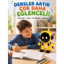 Laraheiser Yapay Zeka Destekli Akıllı Çocuk Robotu Türkçe Konuşma 40 Dil Wi-Fi ve Eğitim Desteği