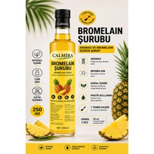 Belirtilmemiş Calmira Bromelain Ananas Içeren Detox Şurubu 250 ml / Koenzim Q10 ve L-Karnitin Ilaveli