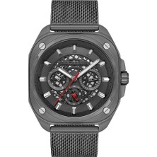U.s. Polo Assn. USPA1063-03 Quartz Çelik Hasır Füme 43 mm Erkek Kol Saati