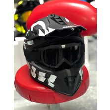 Mts Prohelmet Enduro Cross Motosiklet Kaskı ( Orijinal )