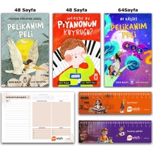 Timaş Çocuk Esra Bulut Kitaplığı - Pelikanım Peli - Nerede Bu Piyanonun Kuyruğu Set