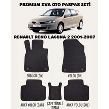 Feyza Oto Renault Reno Laguna 2 Serisi 2001 - 2007 Arası Araca Özel Premium Eva Paspas Takımı 2 Yıl Garantili Araca Birebir Uyumlu Kalıplar