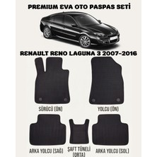 Feyza Oto Renault Reno Laguna 3 Serisi 2007 - 2016 Arası Araca Özel Premium Eva Paspas Takımı 2 Yıl Garantili Araca Birebir Uyumlu Kalıplar