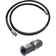Karbeyaz Hidrolik  Damper Hortumu 9/16 Vidalı - New Holland - Massey Ferguson - Erkunt - Tümosan - Steyr-Başak - 250CM -   1  Adet