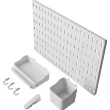 Empressco Çok Amaçlı Organizatör Pano Set 1 ( 28 cm x 40 cm ) - Dübelli - Beyaz