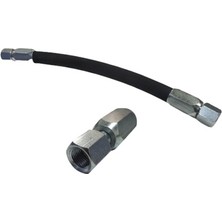 Karbeyaz Hidrolik Damper Hortumu 9/16 Vidalı - New Holland - Massey Ferguson - Erkunt - Tümosan - Steyr-Başak - 55CM -   1  Adet