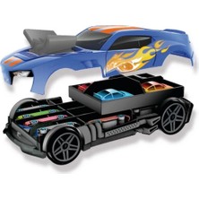 Küçük Hazine 2-In-1 Race 'n Haul Car Storage