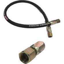 Karbeyaz Hidrolik Damper Hortumu  3/4 Vidalı - New Holland - Massey Ferguson - Erkunt - Tümosan - Steyr-Başak - 100CM -   1  Adet