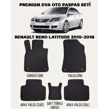 Feyza Oto Renault Reno Latitude Serisi 2010 - 2016 Arası Araca Özel Premium Eva Paspas Takımı 2 Yıl Garantili Araca Birebir Uyumlu Kalıplar