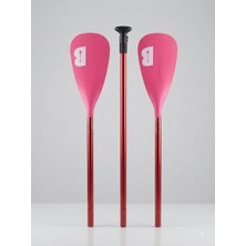 Seafit Ayarlanabilir Alüminyum Gövdeli Çift Taraflı Pembe Kano ve Sup Küreği - Double Paddle