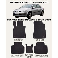 Feyza Oto Renault Reno Megane 2 Serisi 2003 - 2009 Arası Araca Özel Premium Eva Paspas Takımı 2 Yıl Garantili Araca Birebir Uyumlu Kalıplar