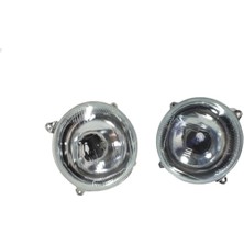 Stoplas Ön Far Yuvarlak Em Reflektör  STP02019 - Massey Ferguson 240 - 285 - New Holland 242 - 1672770 -   1  Adet