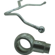 Akın Damper Musluklu Çıkış Borusu Kafa 18 Banjiyo Bağlantılı - 5086951 - Fiat / New Holland 54C - 60.70.56 - 5086950 -   1  Adet