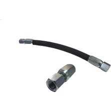 Karbeyaz Hidrolik Damper Hortumu  3/4 Vidalı - New Holland - Massey Ferguson - Erkunt - Tümosan - Steyr-Başak - 55CM -   1  Adet