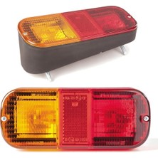 SMR Arka Stop Lambası Uzun Sol Em Açılı 5091429 (3402 - 001) - New Holland Td - 55 - Massey Ferguson 65 - New Holland 75 - 85 - 5089581 -   1  Adet