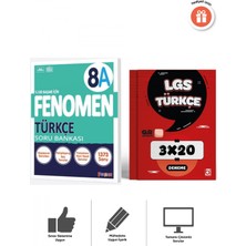 Bigelio Yayıncılık Fenomen 8. Sınıf LGS Türkçe A Soru Bankası Ve 3x20 Deneme Bigelio