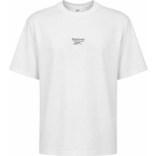 Reebok Kısa Kol T-Shirt Erkek Beyaz Nıdas Tee