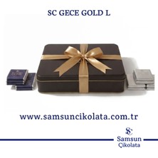 Samsun Çikolata Sc Gece Gold L (1 kg Teneke Kutu) Hediyelik Çikolata