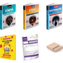 Aydın Yayınları 9.sınıf Matematik Fizik Kimya Soru Bankası - Maarif Model 2027+TELEFON Tutucu+Plan Defteri+Tytdeneme