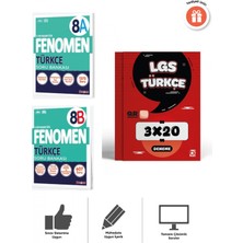 Bigelio Yayıncılık Fenomen 2027 8. Sınıf LGS A - B Türkçe Soru Bankası Ve 3x20 Denem