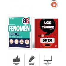 Bigelio Yayıncılık Fenomen 8. Sınıf LGS Türkçe B Soru Bankası Ve 3x20 Deneme Bigelio