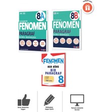 Bi Bigelio Fenomen 2027  8. Sınıf Paragraf Soru Bankası 3'lü Set  Fenomen Ya