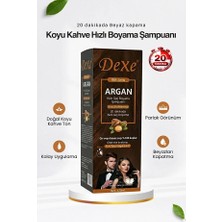 Argan Özlü Şampuan Boya 420 ml - Koyu Kahverengi