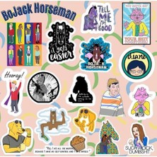 Ms Major Selection Bojack Horseman Sticker Seti | Laptop Notebook Telefon Etiket Journal