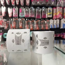 Bezos Beyaz Kelebek Şablon - 500 Adet