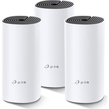 Tp-Link Deco M4 3-Pack , AC1200 Mbps, Dual-Band, Gigabit Portları, 100 Cihaza Kadar Bağlanılabilirli