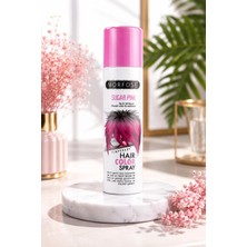 Morfose Pembe Renkli Saç Spreyi Sugar Pink Geçici Saç Boyası  Yıkanabilir Pembe Saç Spreyi 150 ml