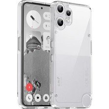 Nanospace Nothing Cmf Phone 2 Pro Uyumlu Şeffaf Kılıf Kamera Korumalı Kapak
