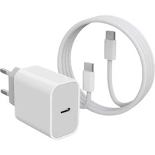 Type-C Hızlı Şarj Özellikli Cihazı Usb-C Kablo Dahil