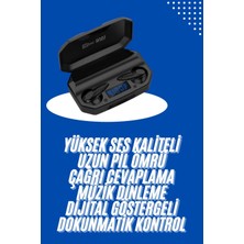 Kulaklık Bluetooth 5.2 Kablosuz Kulakiçi Rgb Işıklı Çift Mikrofonlu Yeni Nesil